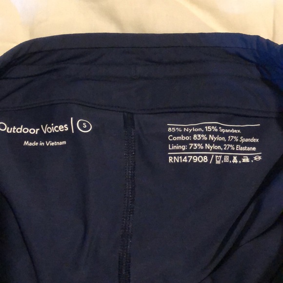 Outdoor Voices navy size small exercise skirt - Picture 2 of 6